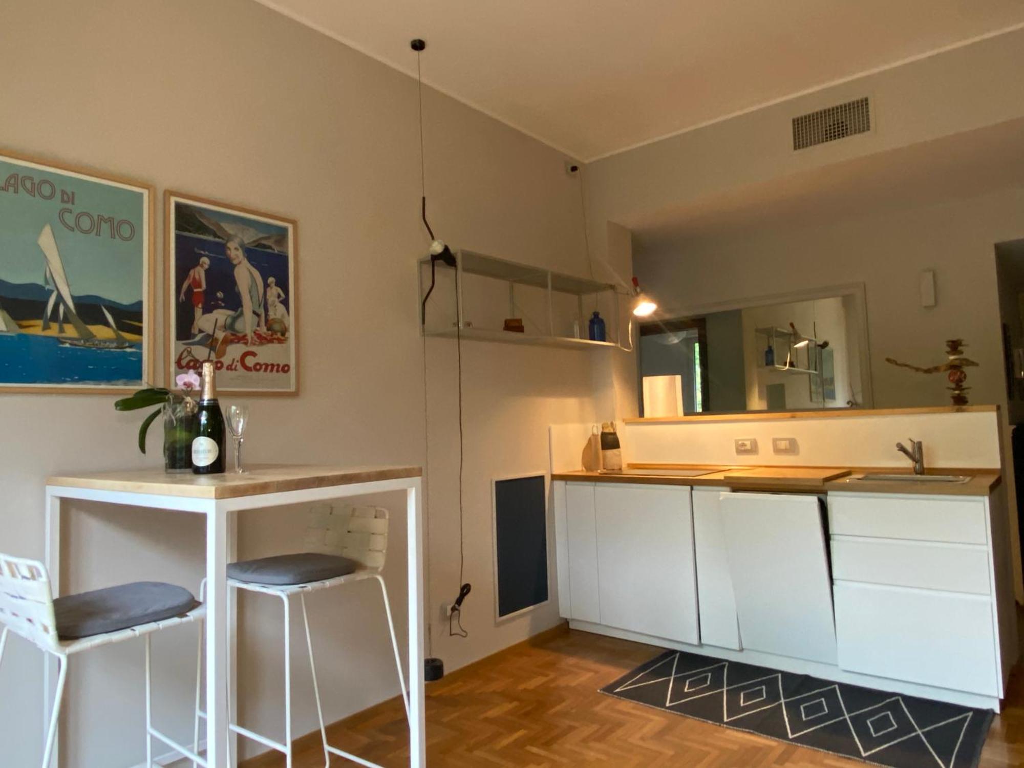 Apartamento Cosy In The Park Como Exterior foto