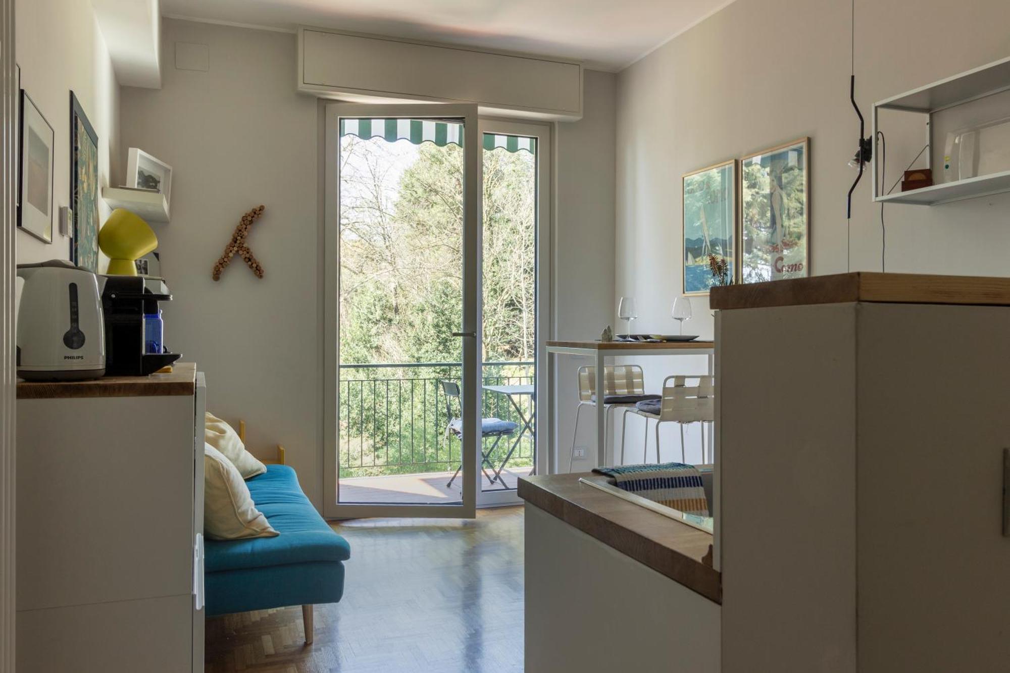 Apartamento Cosy In The Park Como Exterior foto